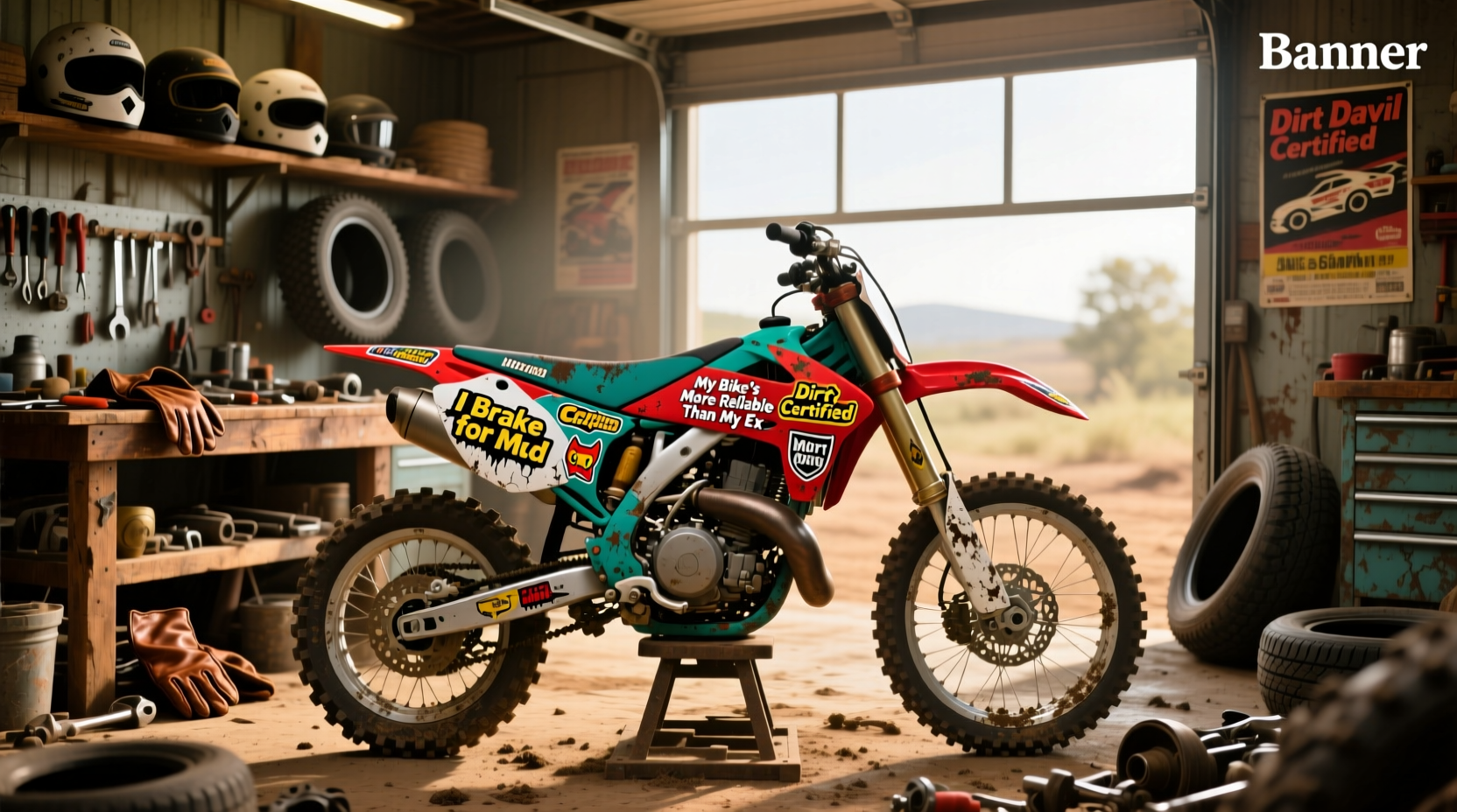 How to Choose Funny Dirt Bike Stickers That Last