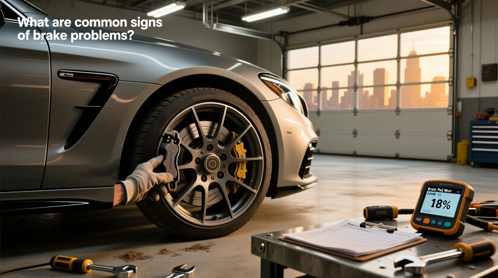 How to choose car brakes,What are common signs of brake problems?