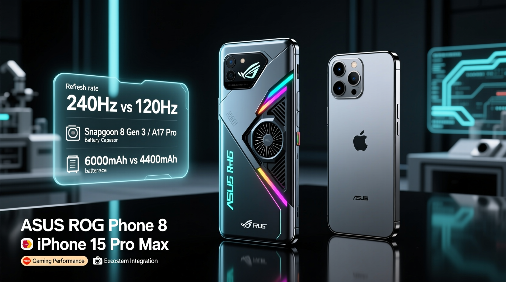 is the asus rog phone 8 really worth switching from the iphone 15 pro max 2