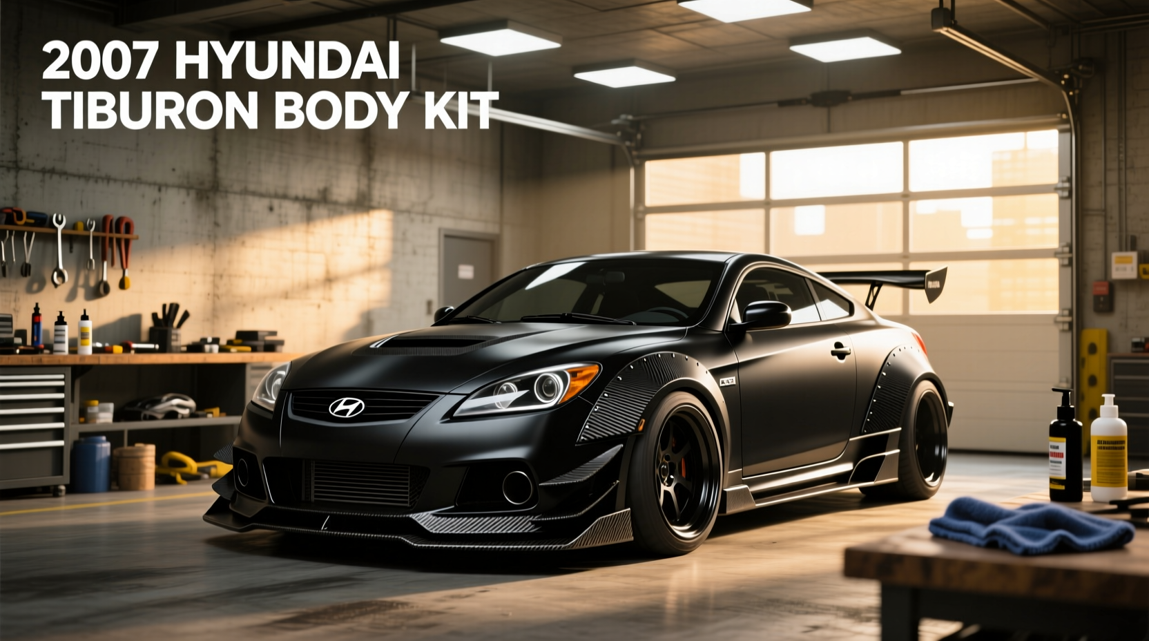 2007 hyundai tiburon body kit guide