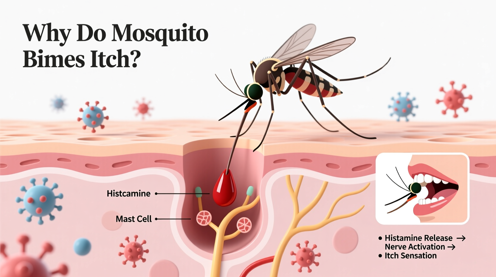 why do mosquito bites itch understanding the science behind the itch 2