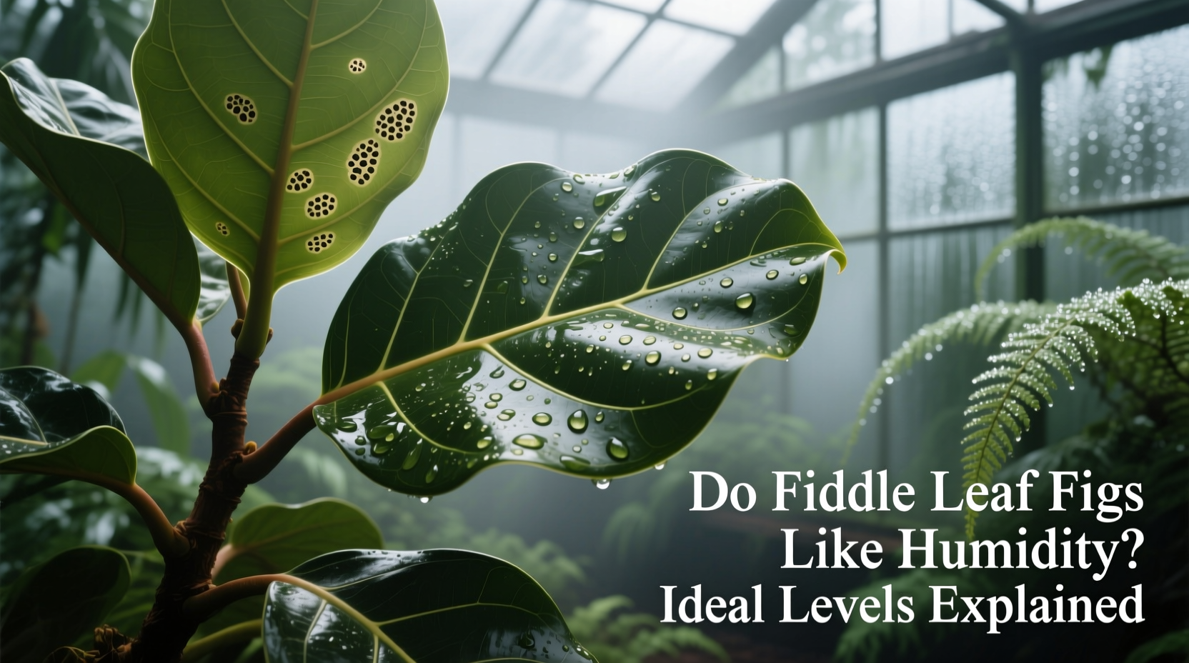 do fiddle leaf figs like humidity