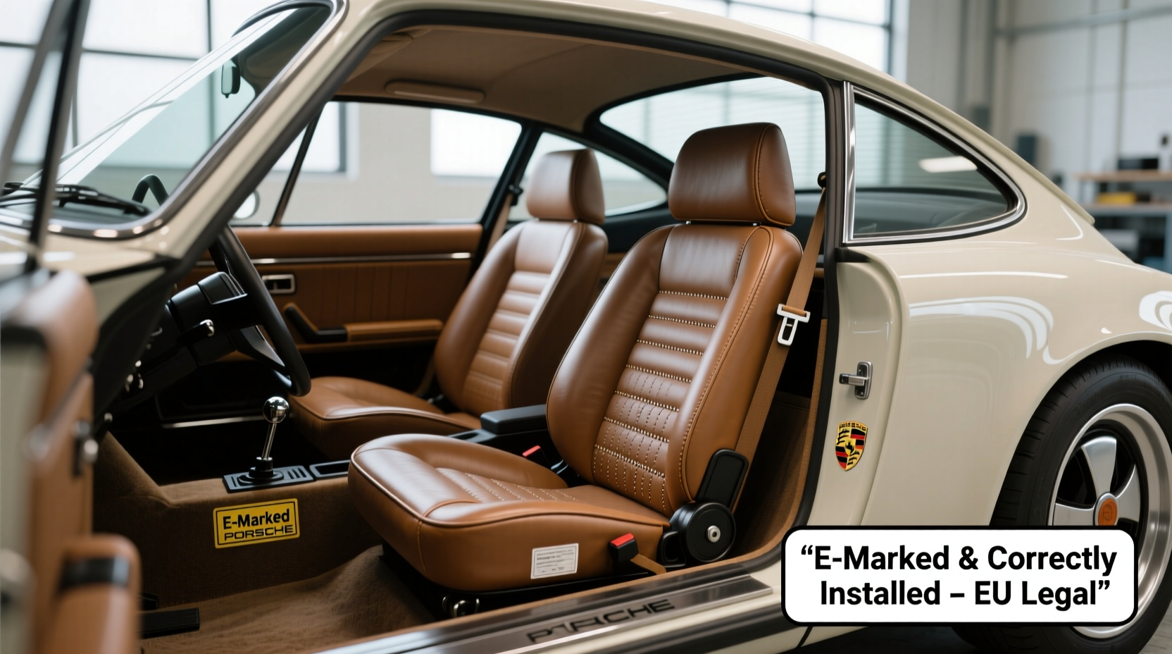 porsche classic seat eu legality