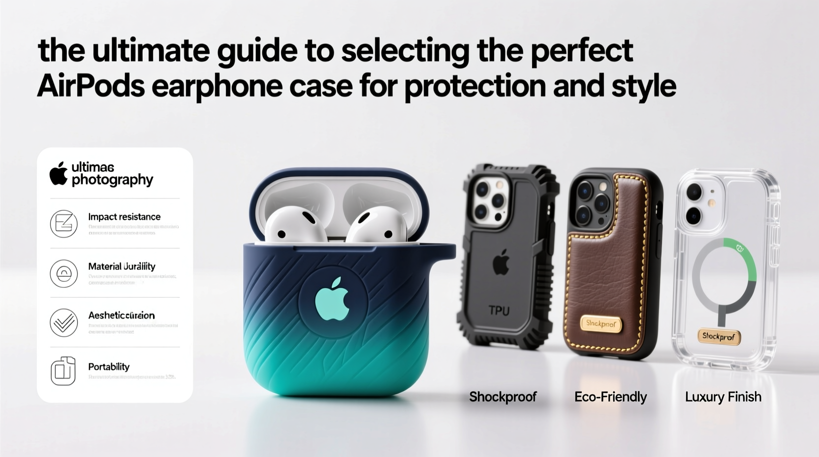the ultimate guide to selecting the perfect airpods earphone case for protection and style