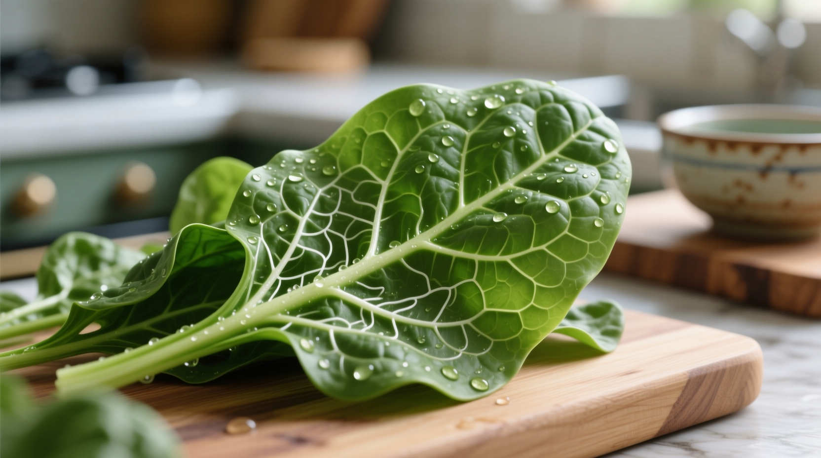 Raw Spinach Fiber Content: 2.2g Per 100g Serving