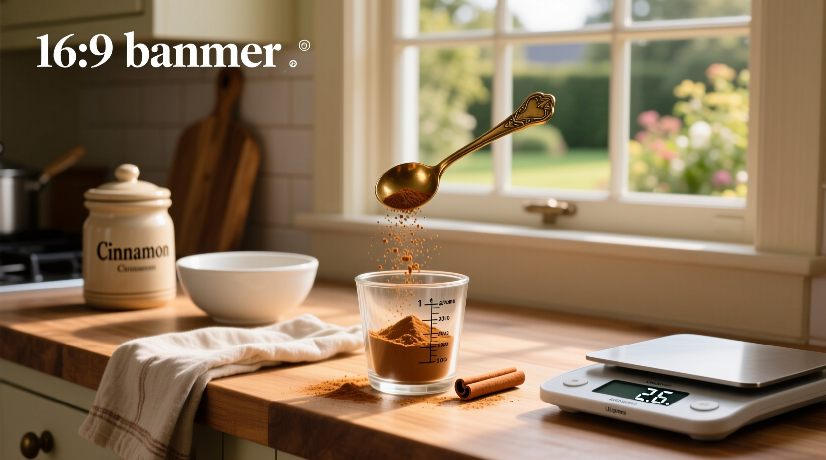 1 tsp cinnamon to grams conversion