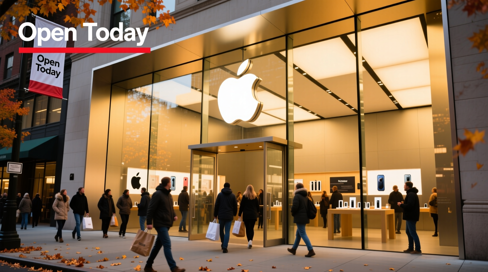 is the apple store open on thanksgiving day
