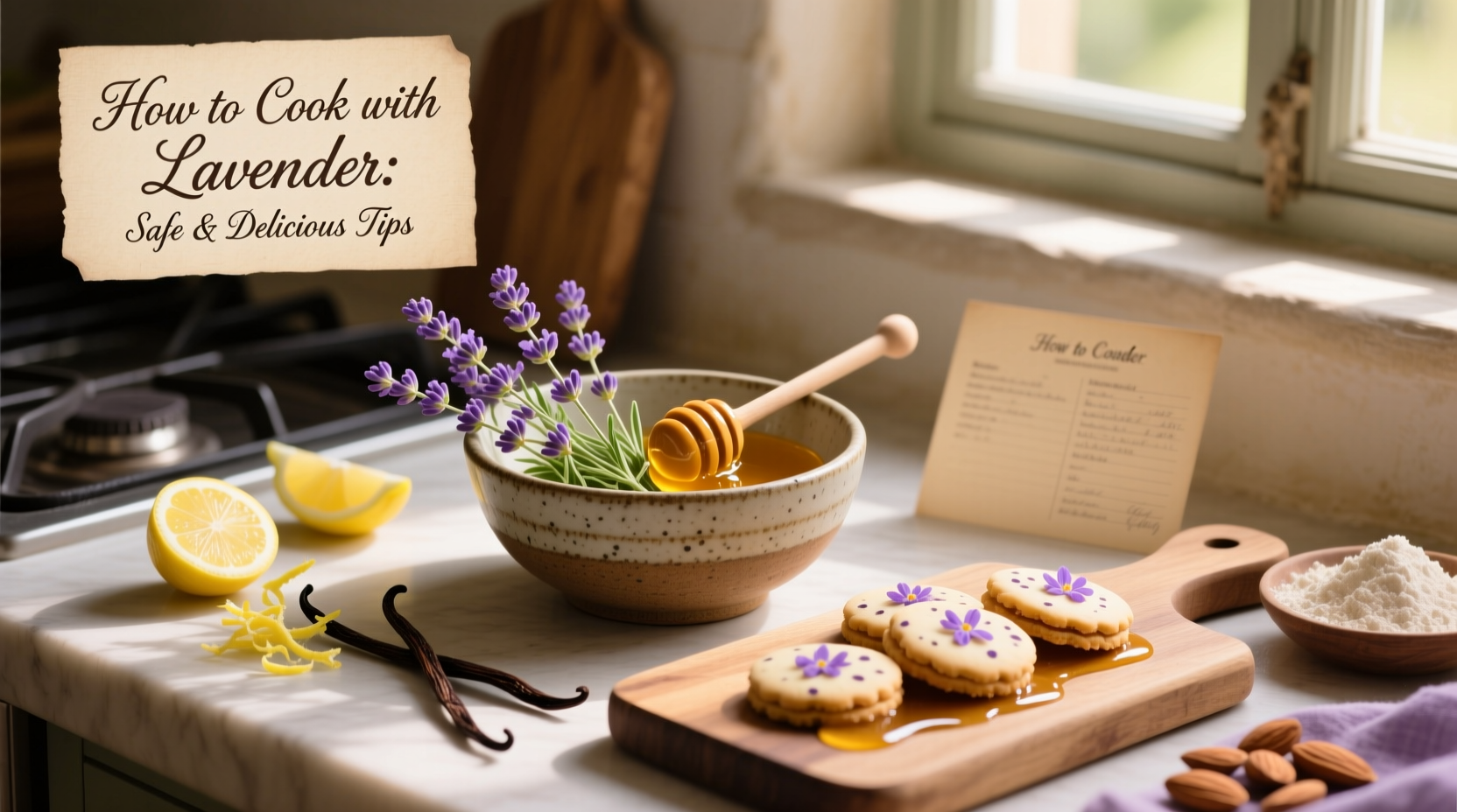 how to cook lavender