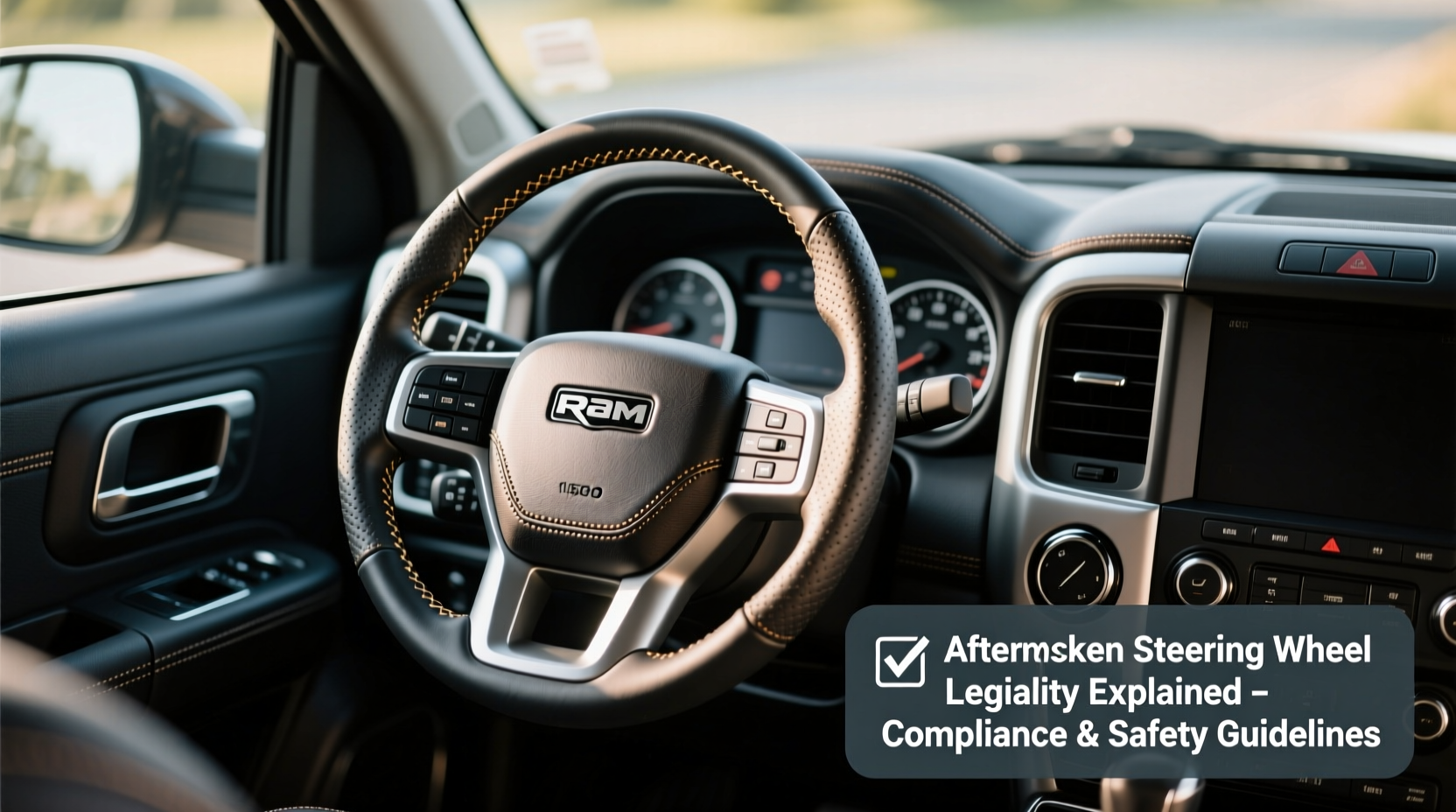 ram 1500 aftermarket steering wheel legality