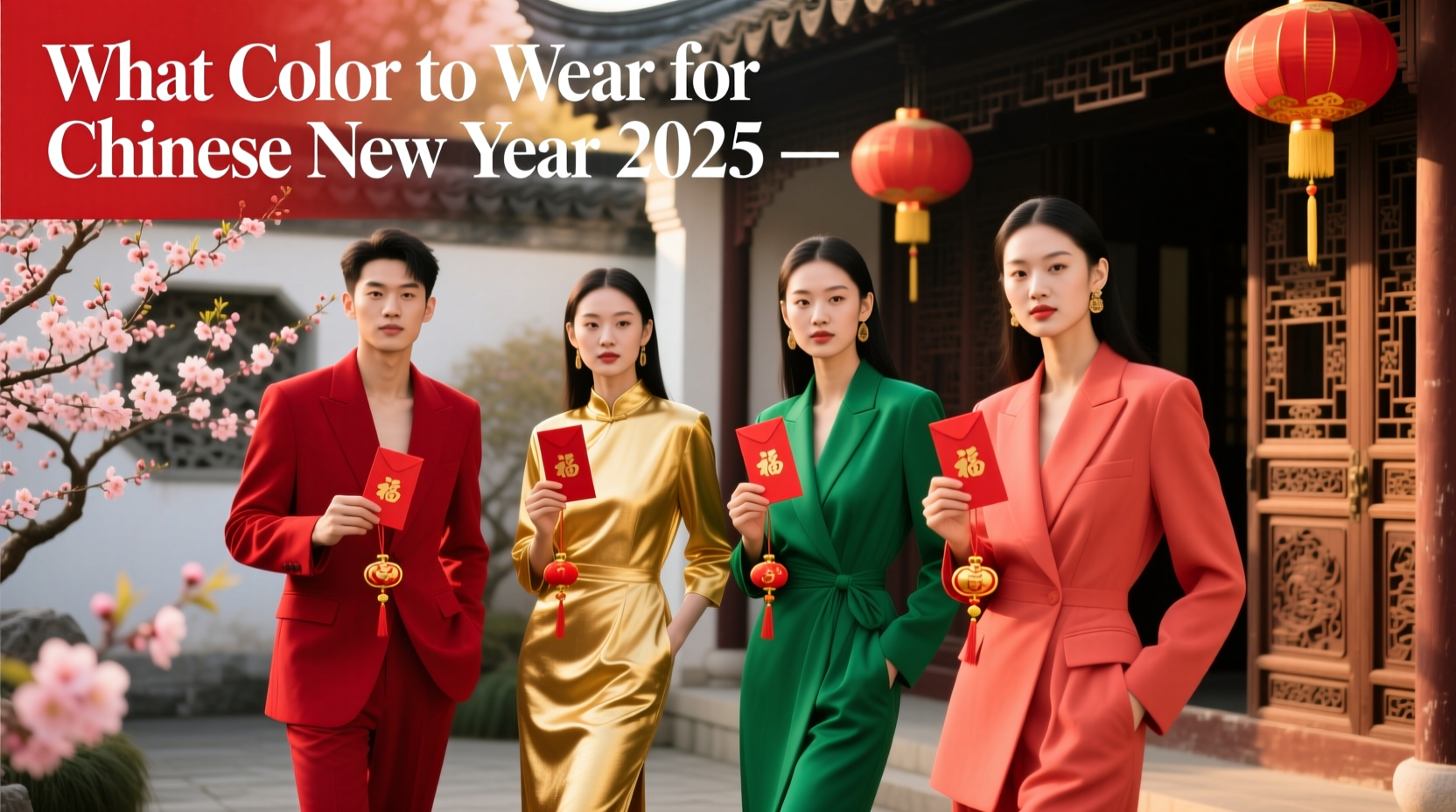what colour to wear for chinese new year 2025