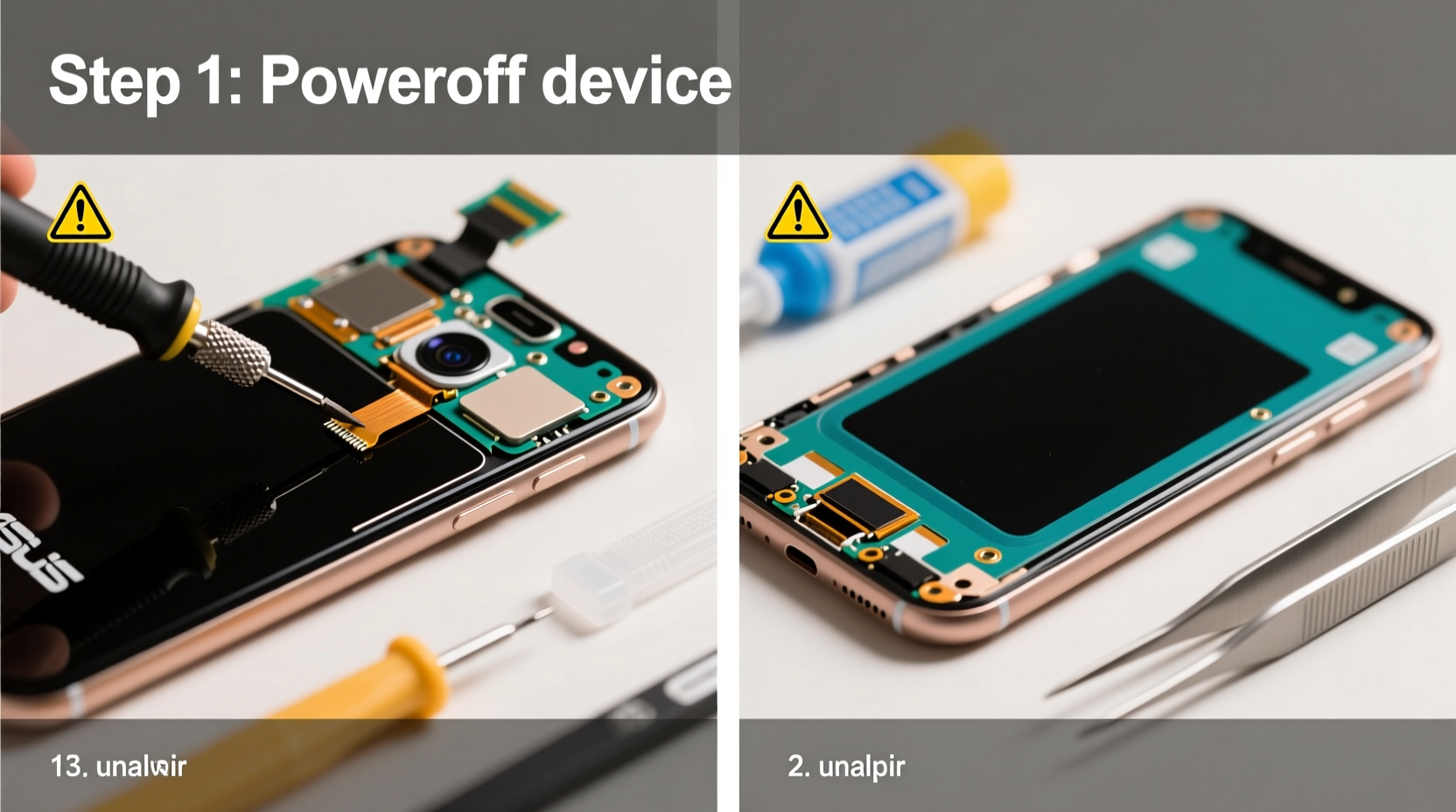 step by step guide how to safely replace an asus cell phone screen at home