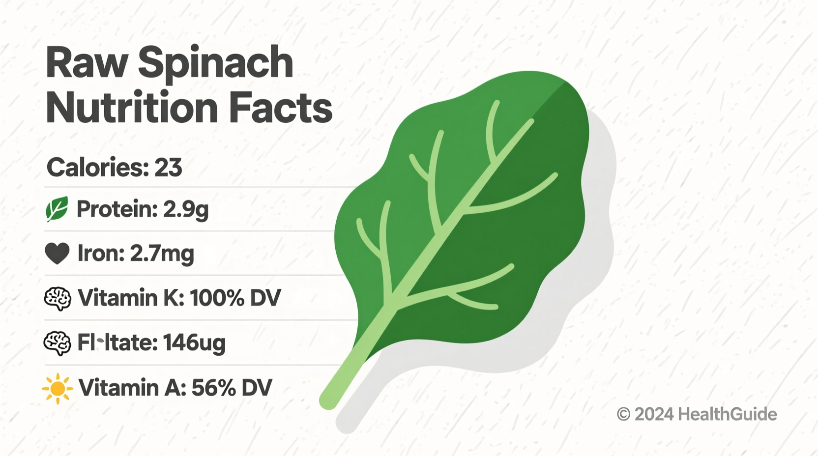 Raw Spinach Nutrition Facts: Complete Health Benefits Guide