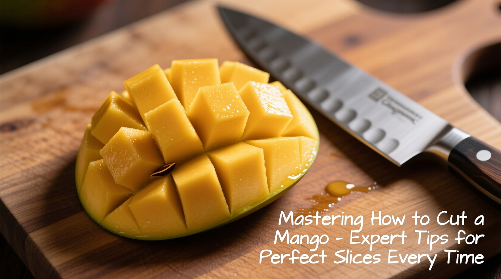 mastering how to cut a mango expert tips for perfect slices every time