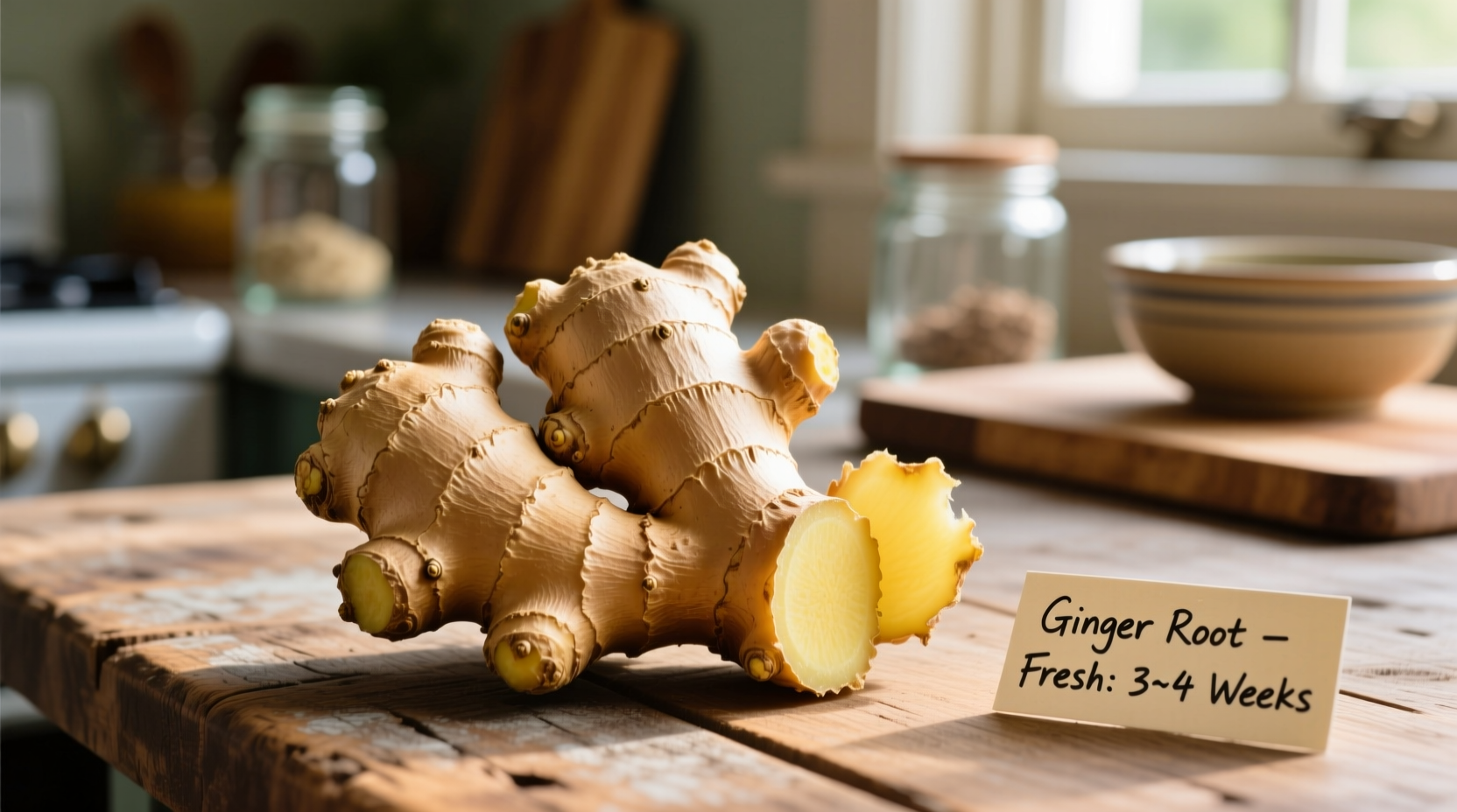 ginger root shelf life  storage times   freshness guide