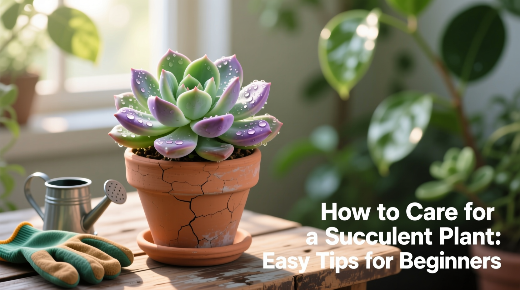 how do i care for a succulent plant