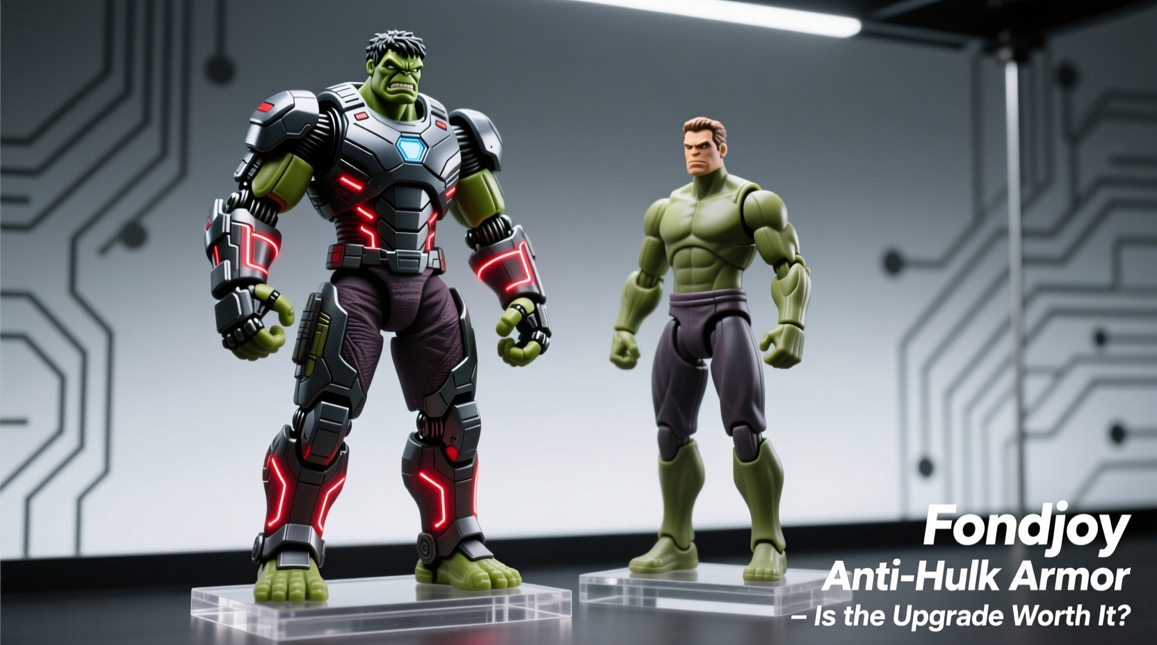 fondjoy anti hulk armor vs regular action figures is the upgrade really worth it