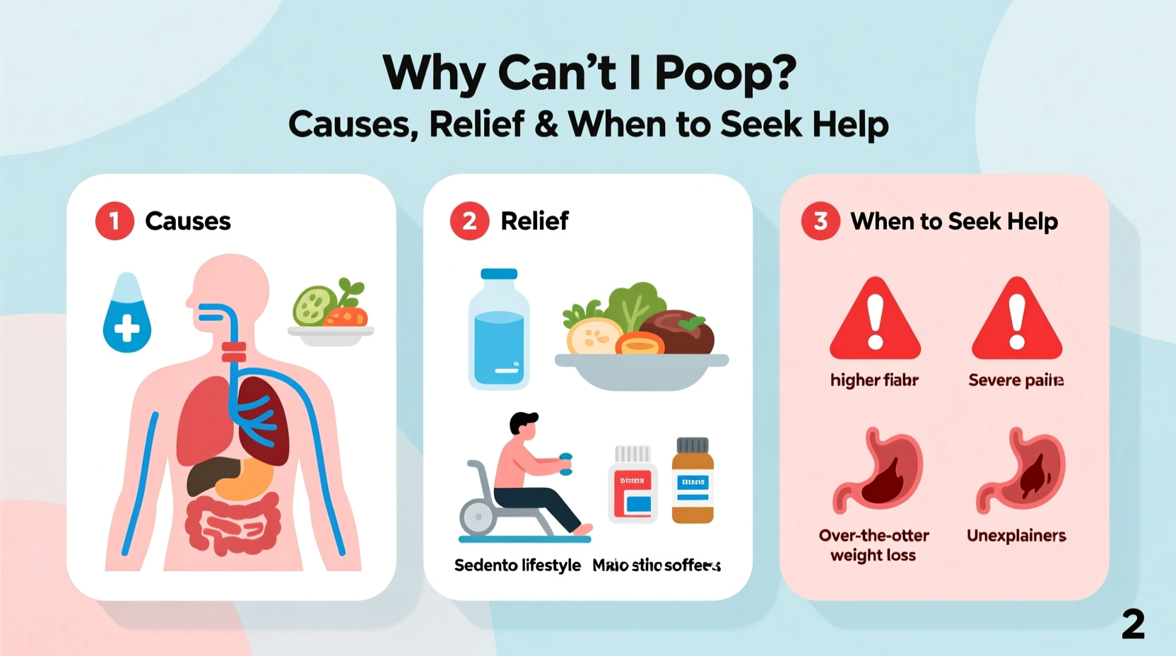 Why Cant I Poop Causes Relief And When To Seek Help 2
