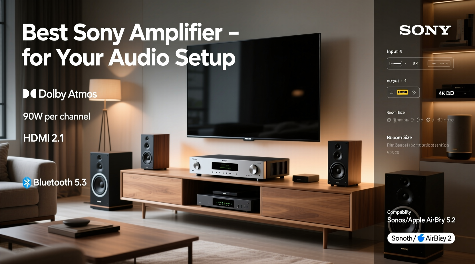 amplifier sony