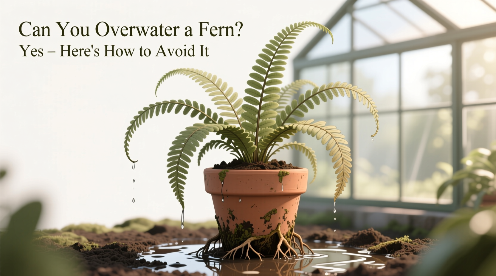 Can You Overwater a Fern? Yes – Here's How to Avoid It