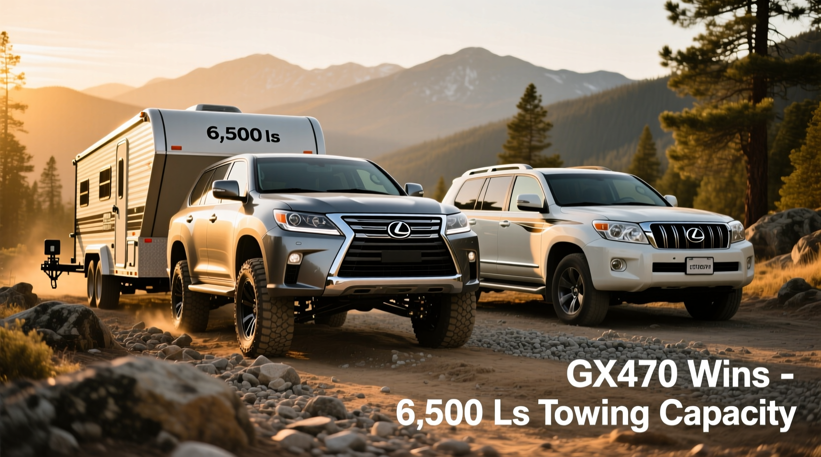lc120 vs gx470 towing