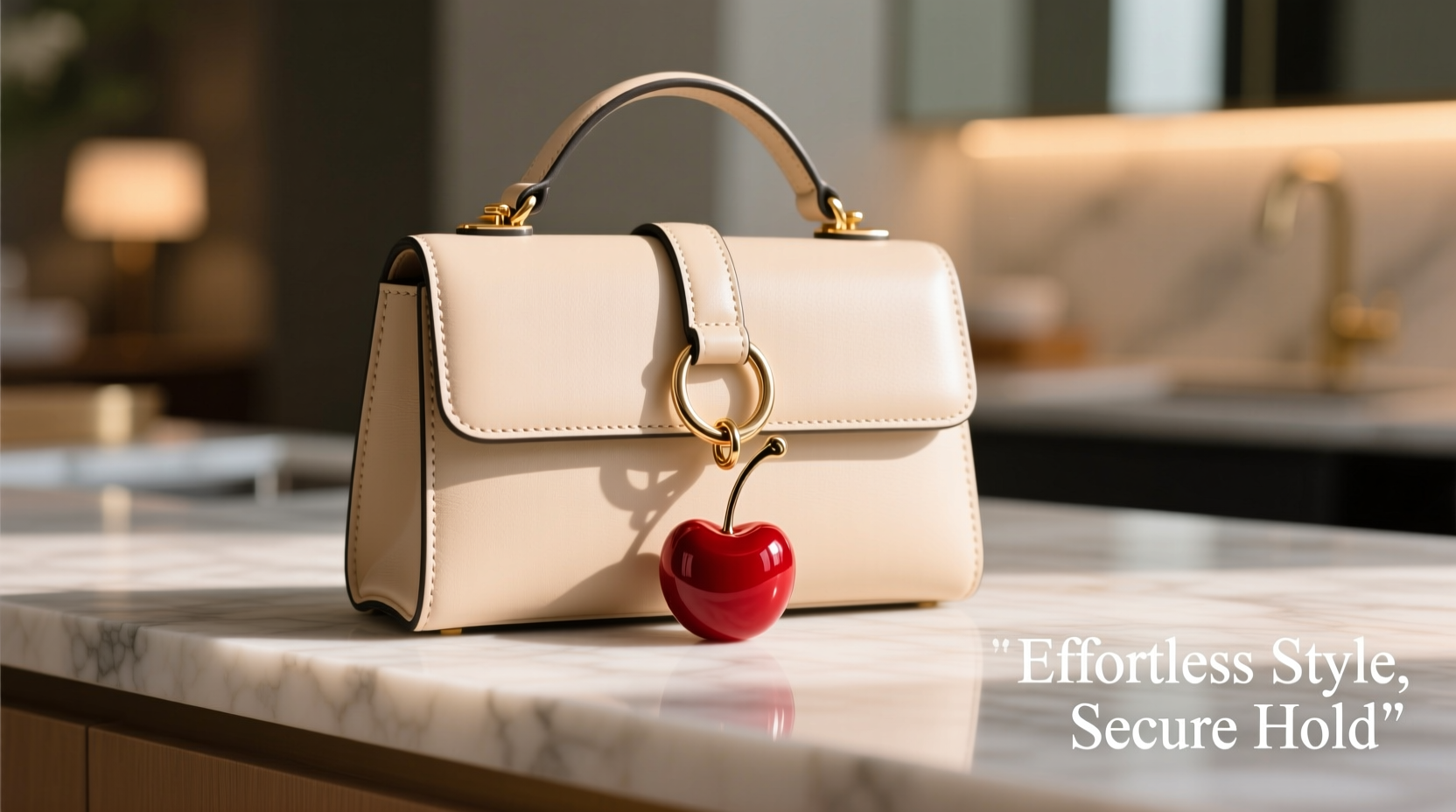 effortless ways to securely attach a cherry keychain to your handbag for style and convenience
