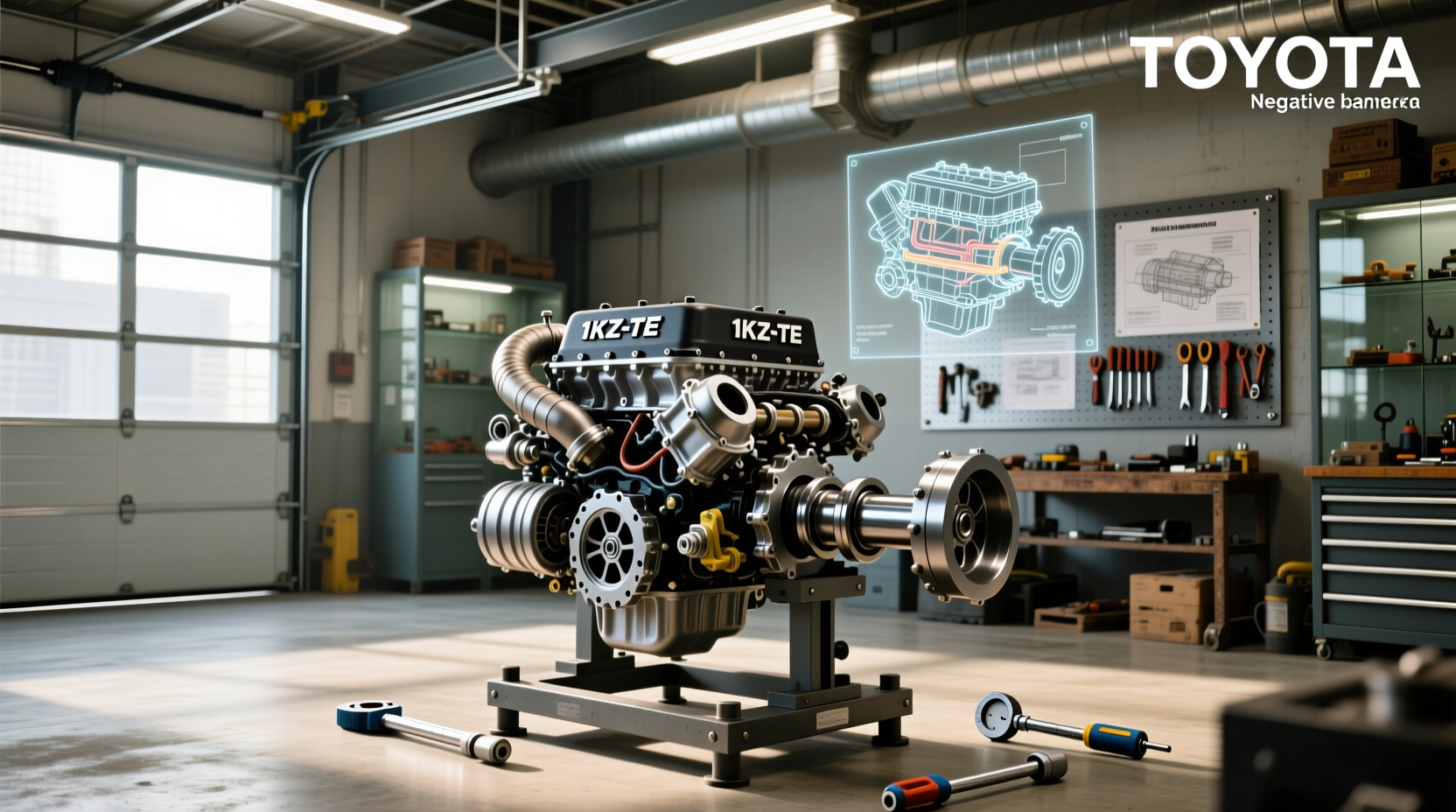 What are the Toyota 1KZ-TE engine specs and common issues?