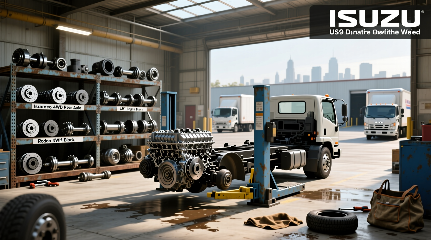 How to Find Genuine Isuzu Truck Parts in the USA