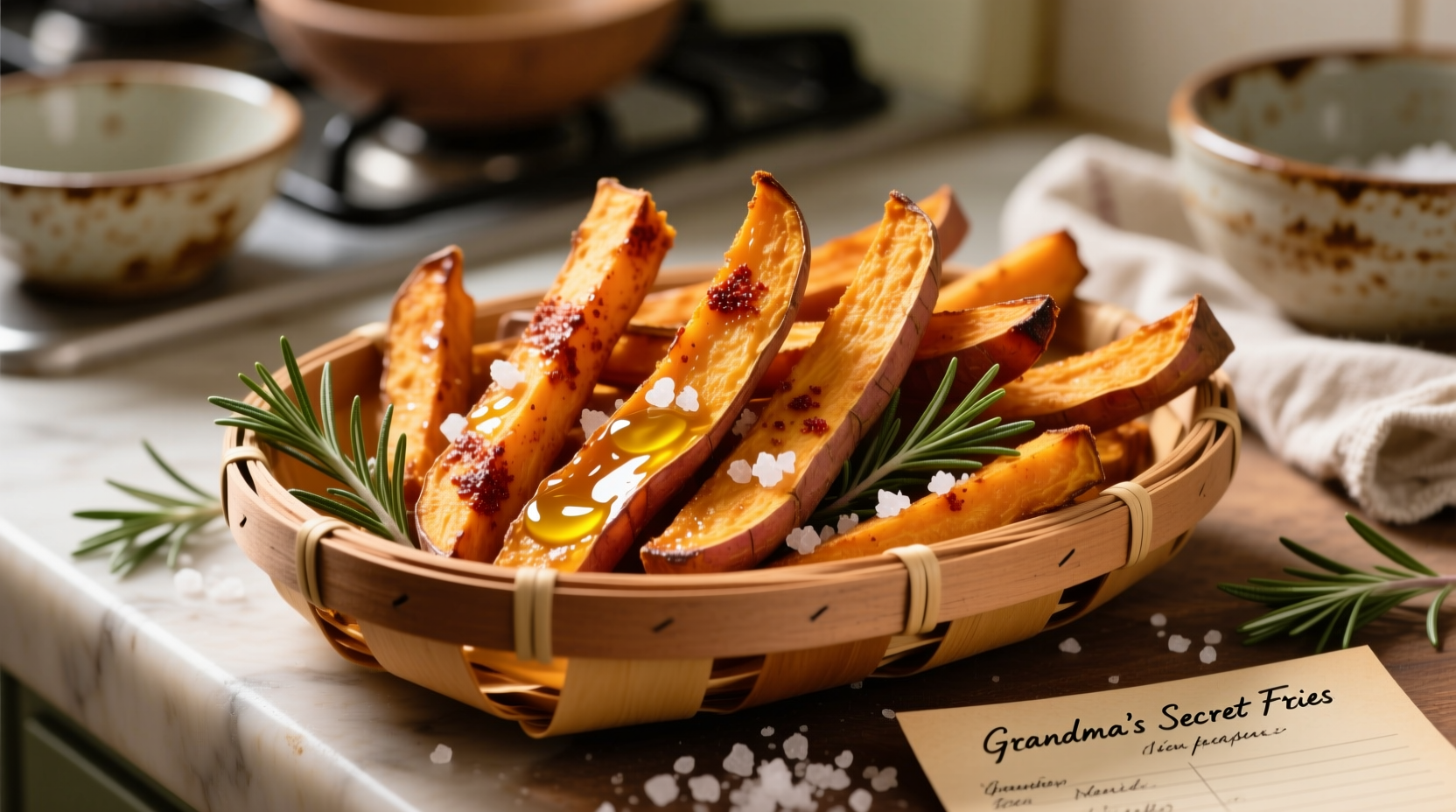 sweet potato fries homemade