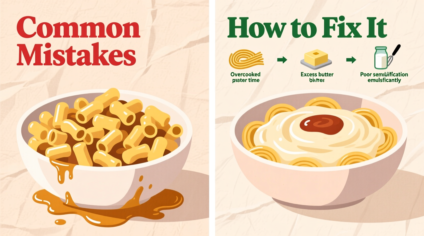 oily mac and cheese common mistakes how to fix it