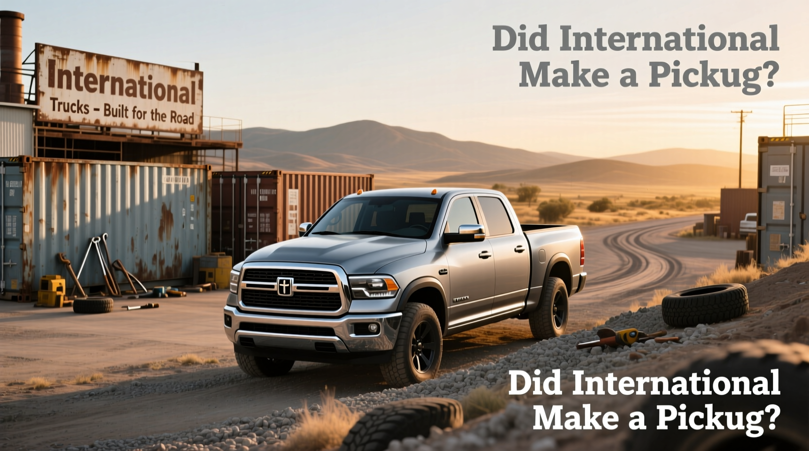 International Pickup Truck Guide: What to Know Before Buying