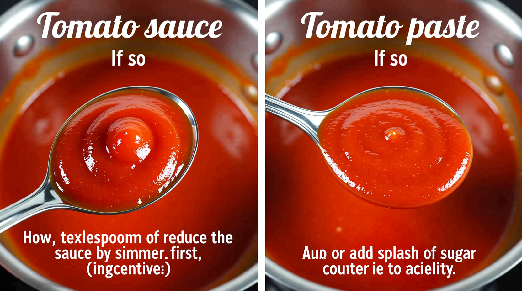 Tomato Sauce Instead of Paste: Smart Substitution Guide