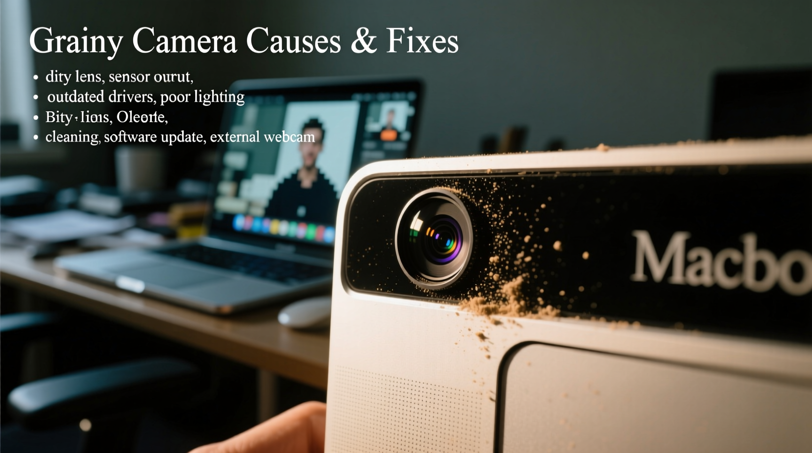 macbook camera grainy reasons fixes for poor image quality
