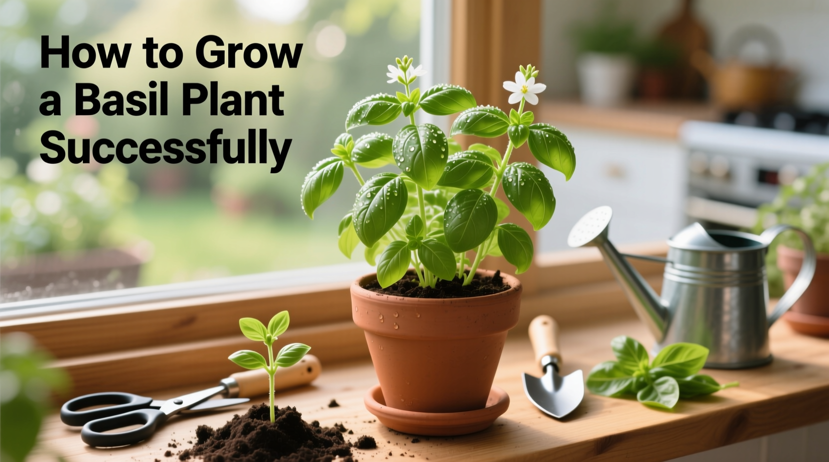 how to grow a basil plant