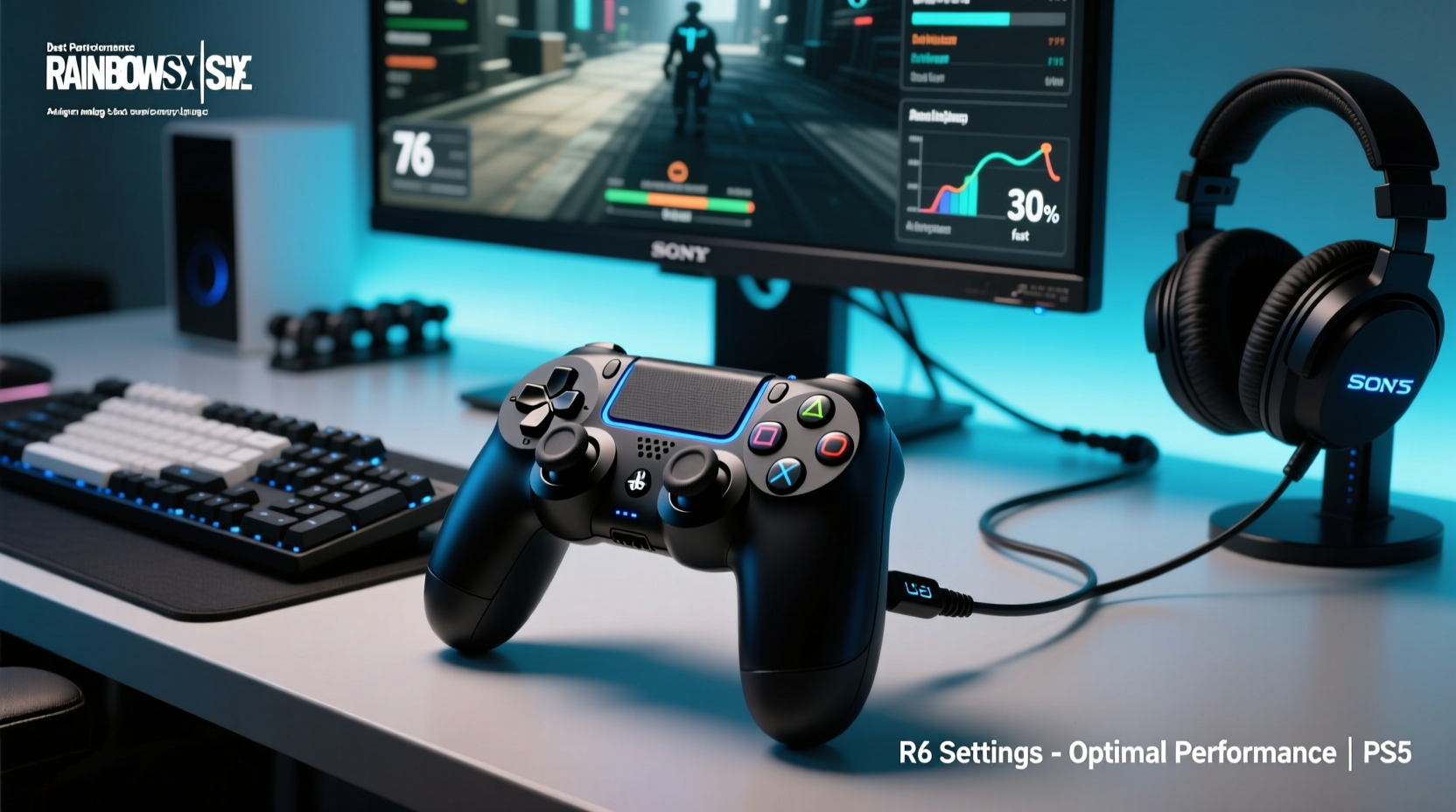 effective settings for the best r6 controller on ps5 for smooth gameplay