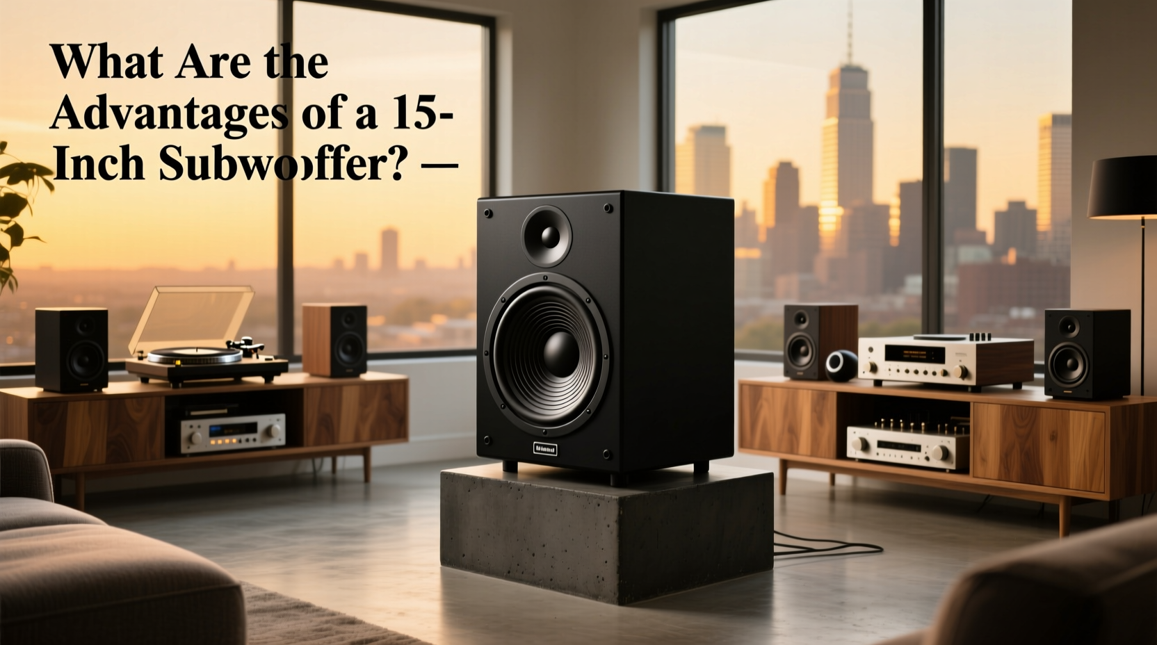 15 inch subwoofer guide: how to choose wisely