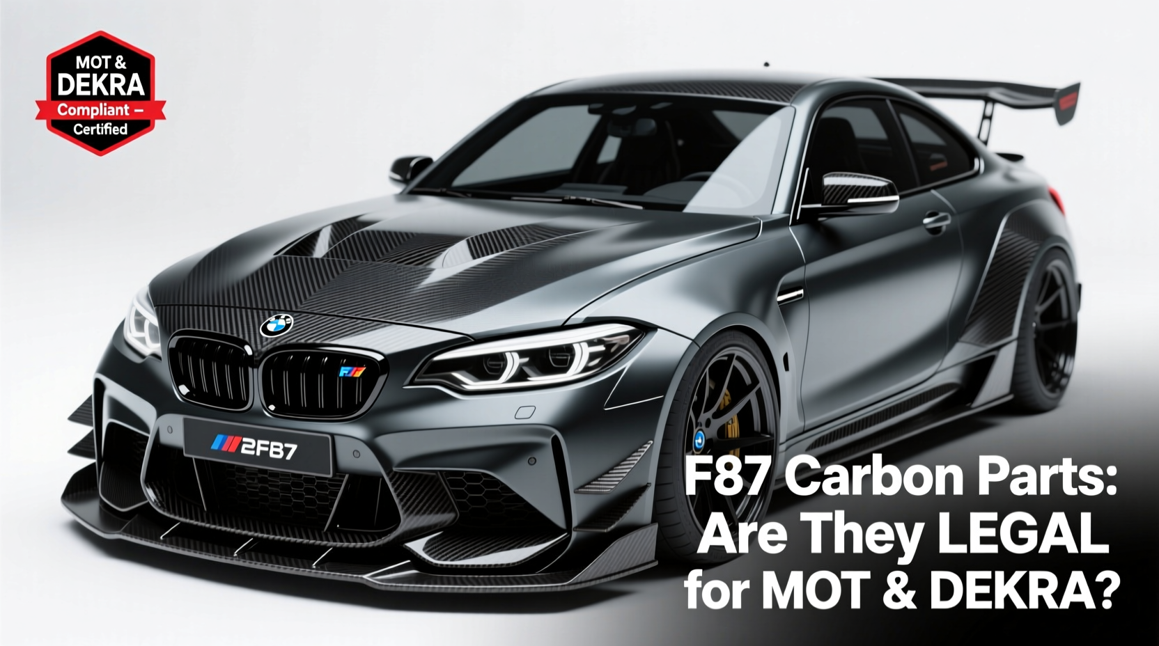 F87 Carbon Parts: Are They LEGAL for MOT & DEKRA?