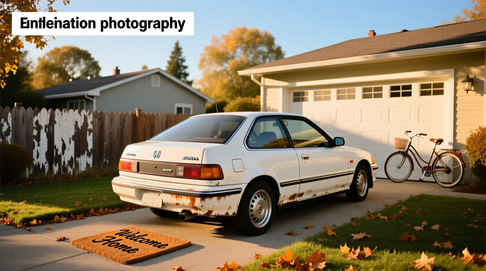 Side profile of a 1994 Honda Civic hatchback showing factory alloy wheels and rear spoiler