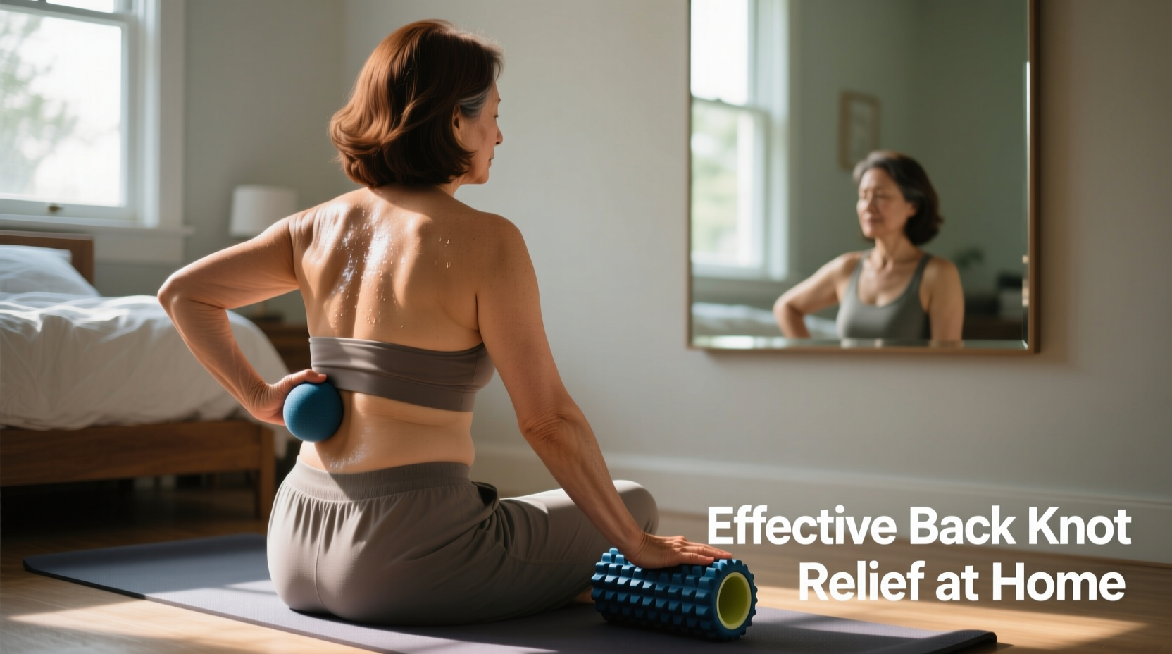 effective techniques to loosen and heal back knots at home