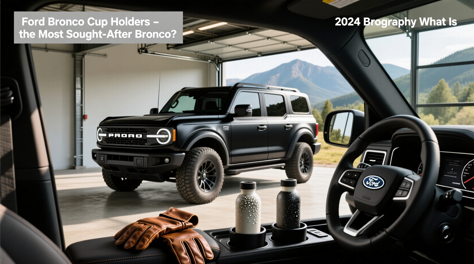 Ford Bronco Cup Holders Guide