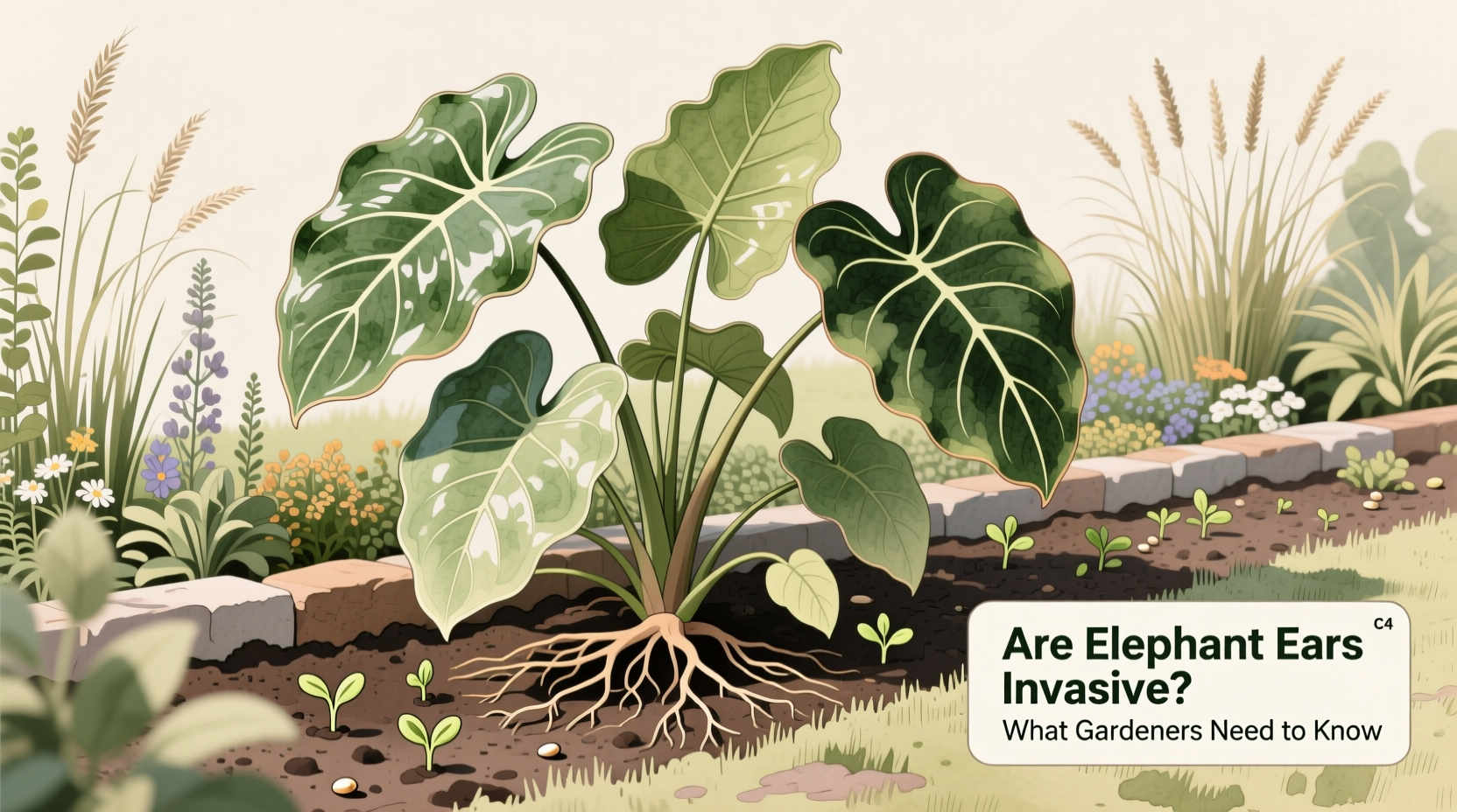 Are Elephant Ears Invasive? What Gardeners Need to Know