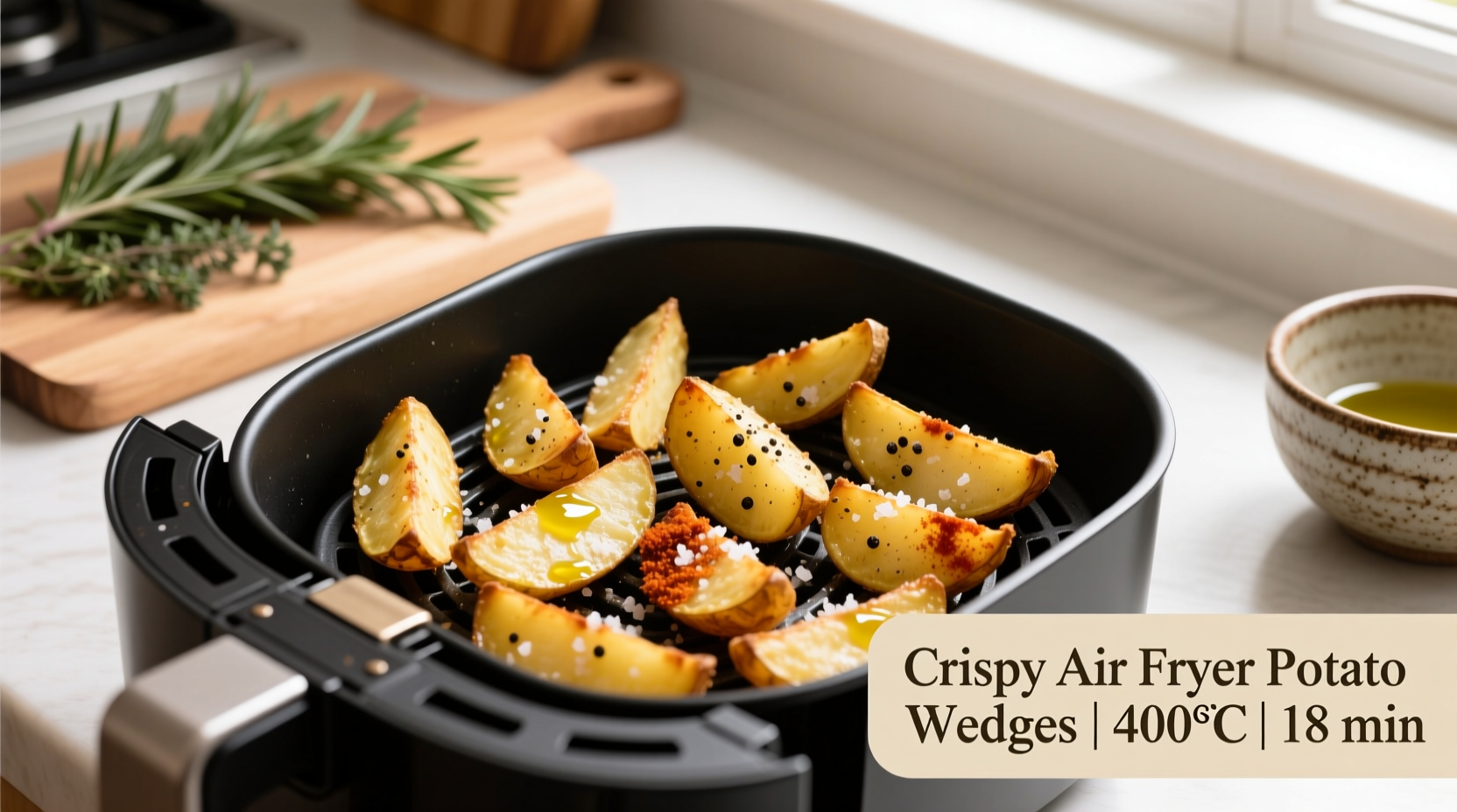 potato wedges recipe air fryer