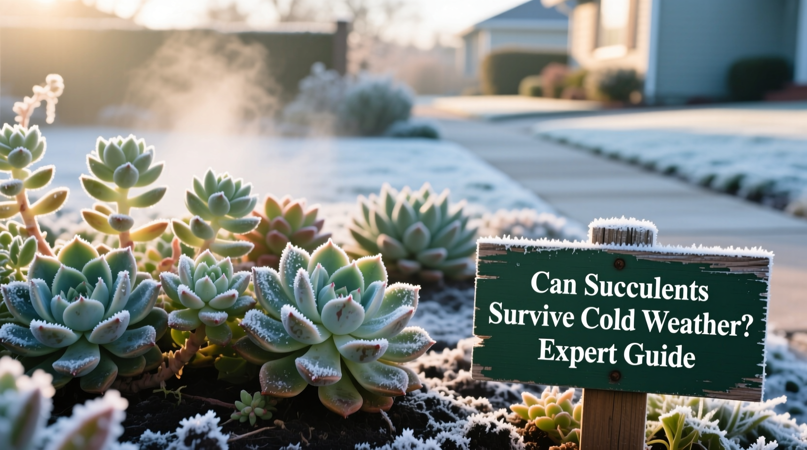 can succulents survive cold weather