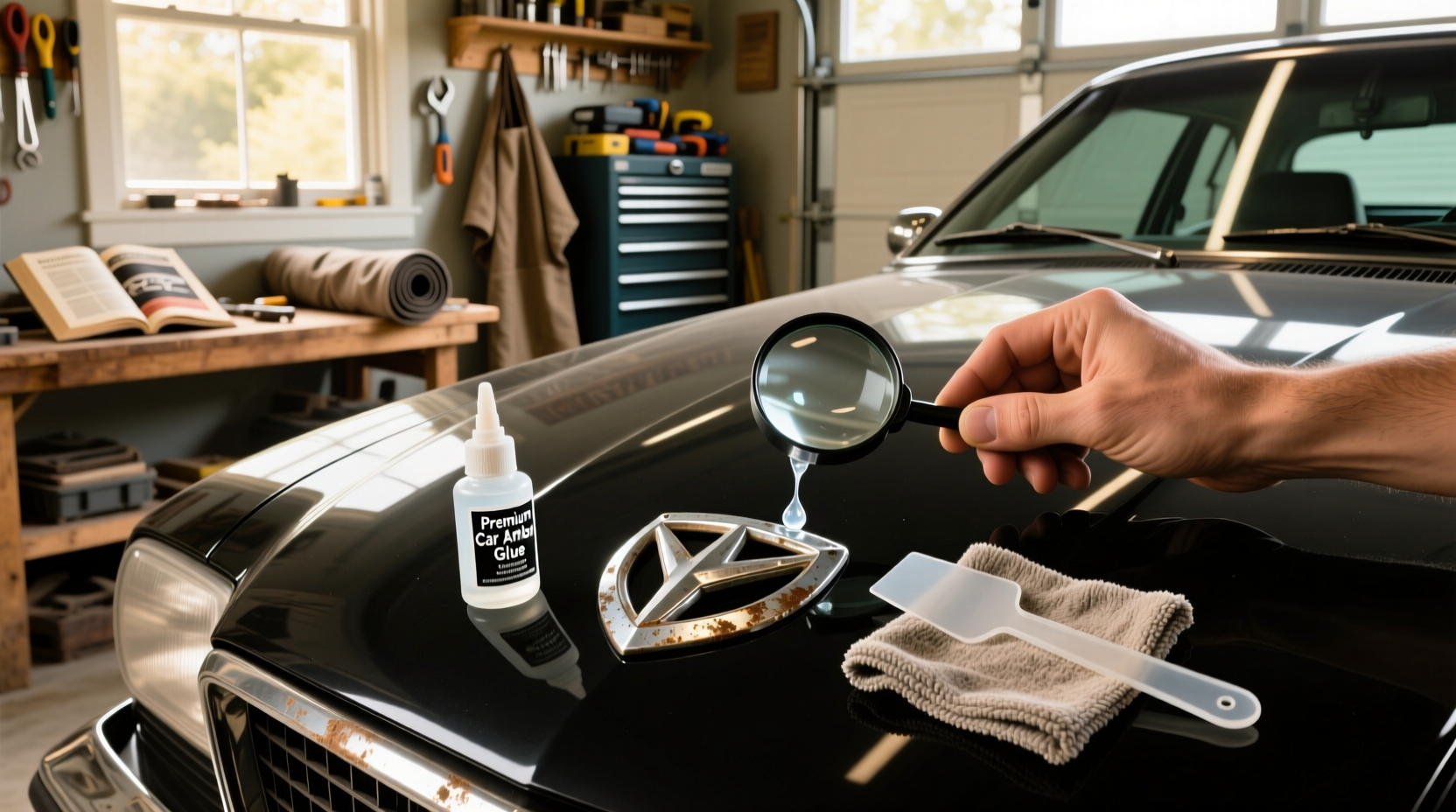 how to choose car emblem glue,How to restick a car decal?