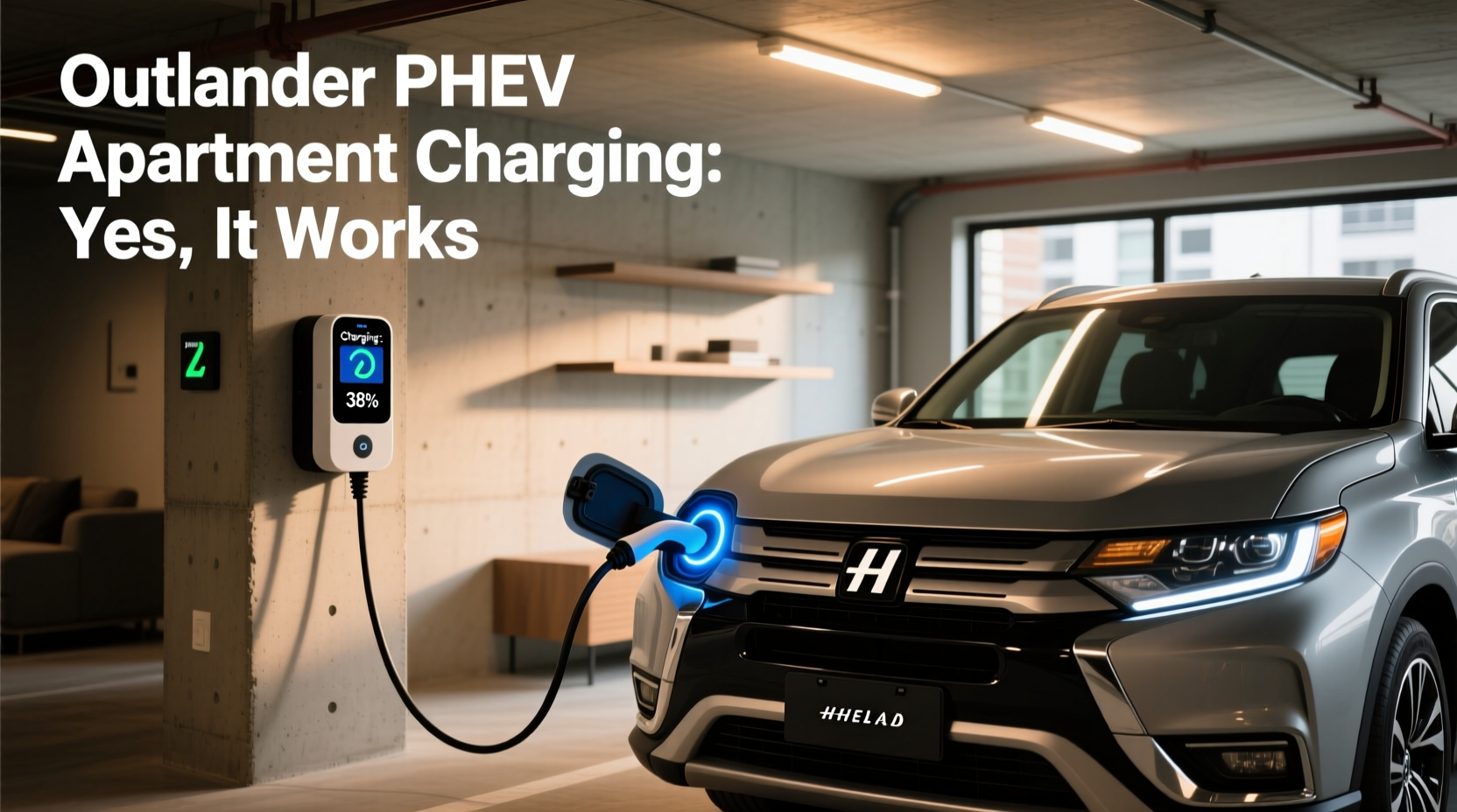 outlander phev apartment charging