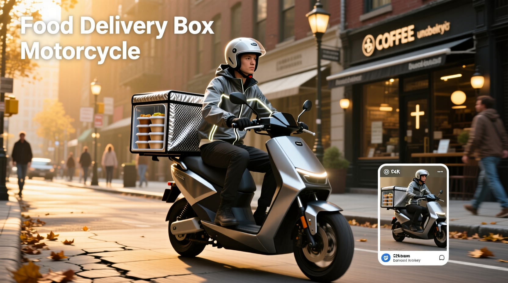 How to Choose a Motorcycle Food Delivery Box for Couriers