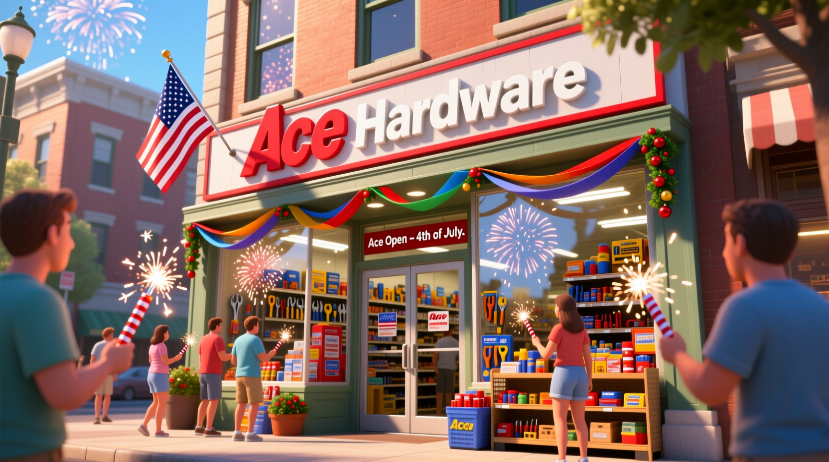 is ace open on 4th of july