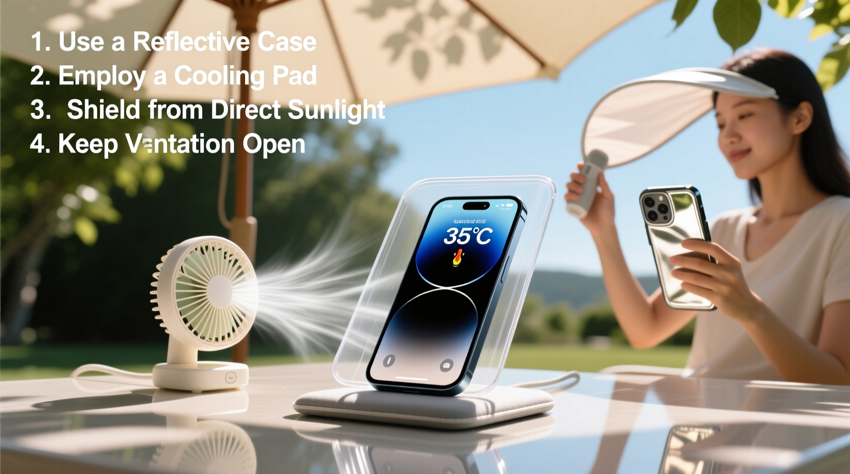 effective strategies to keep your phone cool and prevent overheating in direct sunlight