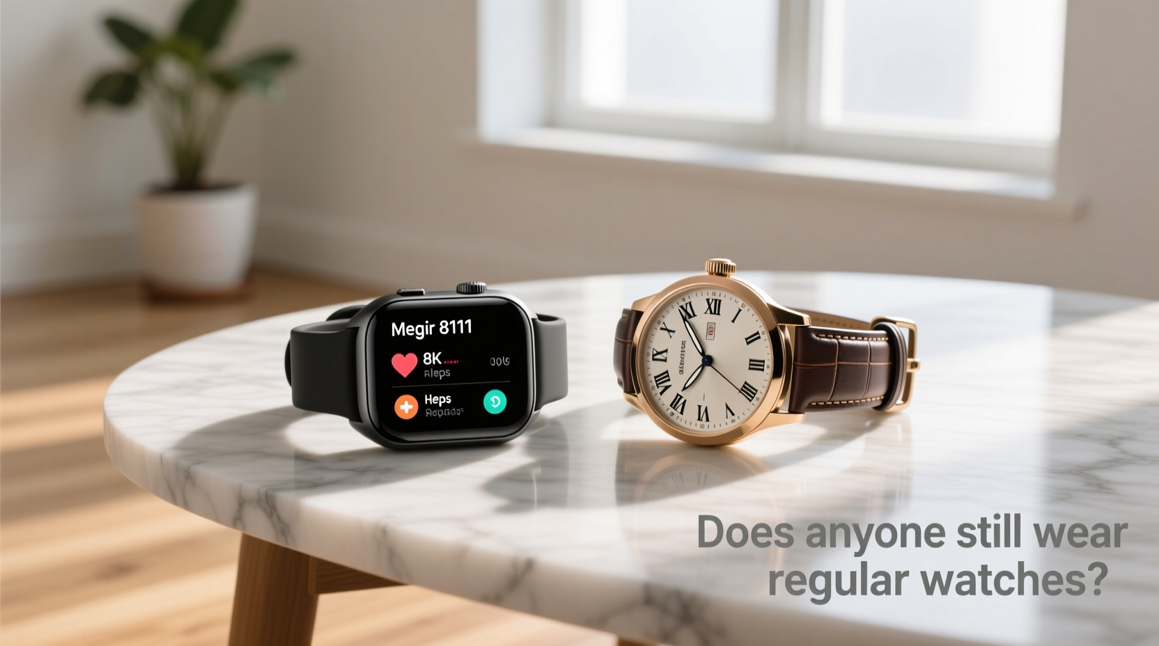 megir 8111 vs fitness smartwatch does anyone even wear regular watches anymore