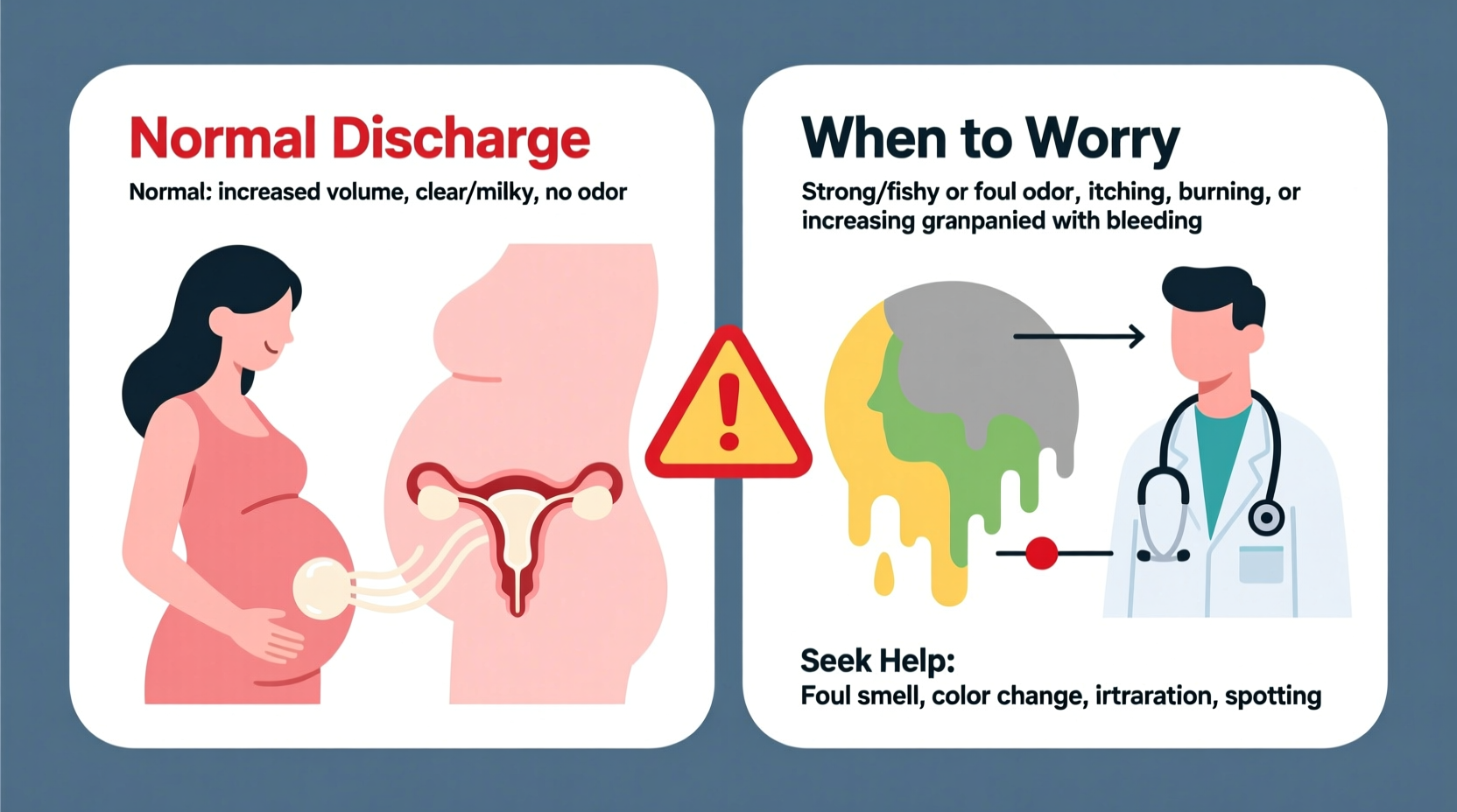 discharge during pregnancy whats normal and when to worry