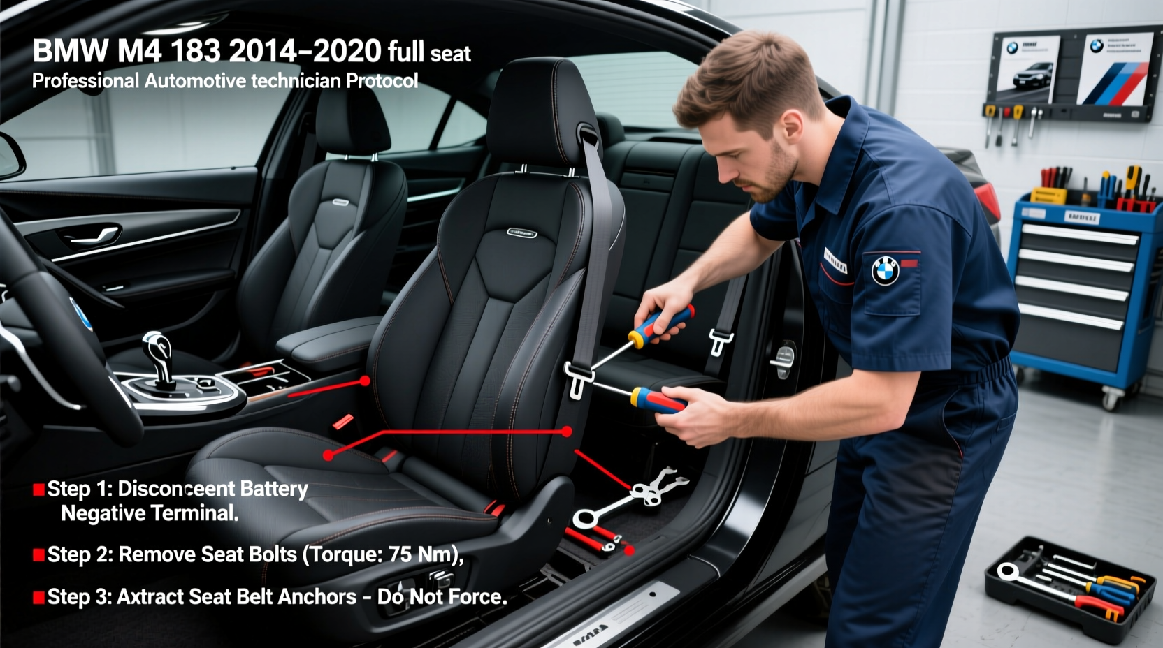 m4 seats replacement guide